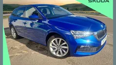 Race blue metallic Used 2021 Skoda Scala SE L Hatchback | £13,500 (Fair price)