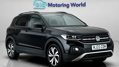 Used VW T-Cross Black Edition 110 HP (80 kW) 2023 Black SUV