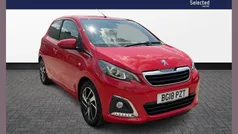Red Used 2018 Peugeot 108 Allure Hatchback | £5,795 (Fair price)