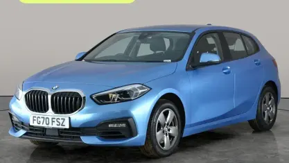 Used BMW 118 140 HP (102 kW) 2020 Blue Hatchback