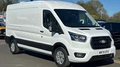 Frozen white (solid colour) Used 2024 Ford Transit Limited Van | £34,000 (Expensive)