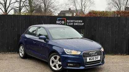 Used Audi A1 Sportback Sport 125 HP (91 kW) 2018 Blue Hatchback
