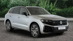 Oyster silver Used 2025 VW Touareg Black Edition SUV | £53,650 (Fair price)