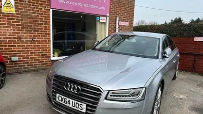 Used Audi A8 Sport 258 HP (189 kW) 2014 Silver Sedan