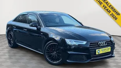 Used Audi A4 Black Edition 150 HP (110 kW) 2018 Black Sedan