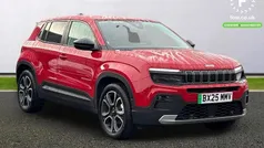 Red Used 2024 Jeep Avenger EV Summit SUV | £21,999 (Fair price)