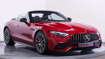 Red Used 2023 Mercedes SL43 AMG Premium Cabriolet | £69,800 (Good price)