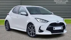 White Used 2022 Toyota Yaris Hybrid Hatchback | £17,295 (Fair price)
