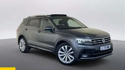 Used VW Tiguan Allspace R-line 150 HP (110 kW) 2020 Grey SUV
