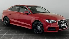 Red Used 2017 Audi A3 S-Line Sedan | £11,995 (Good price)
