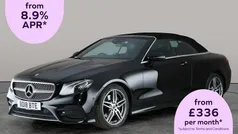 Black Used 2018 Mercedes E220 AMG line Cabriolet | £18,149 (Good price)
