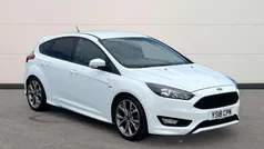 White Used 2018 Ford Focus ST-Line Hatchback | £9,017 (Good price)