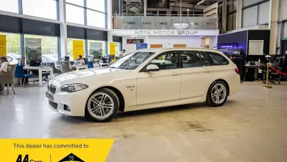 Used BMW 520 M Sport 190 HP (139 kW) 2016 White Estate