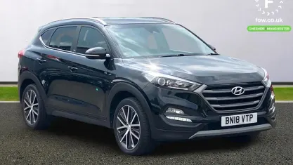 Używany Hyundai Tucson GO! 116 KM (85 kW) 2018 Czarny SUV