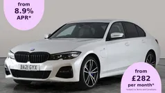 White Used 2021 BMW 330e M Sport Sedan | £18,990 (Fair price)