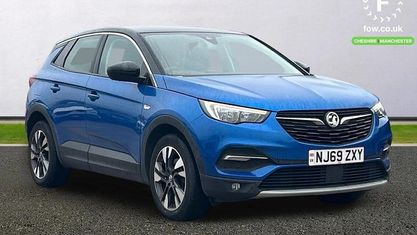 Używany Vauxhall Grandland X Sport 131 KM (96 kW) 2019 Niebieski SUV