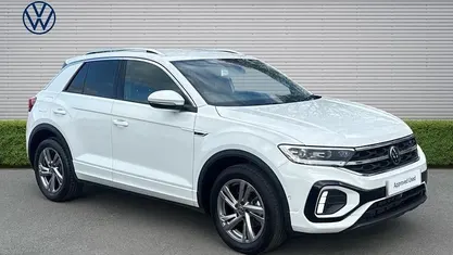 Used VW T-Roc R-line 150 HP (110 kW) 2025 White SUV