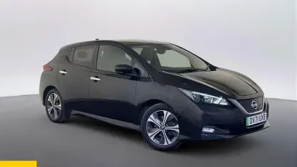 Used Nissan Leaf N-Connecta 110 kW (150 HP) 2021 Black Hatchback