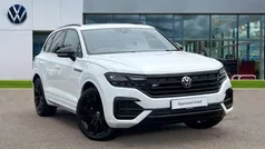 Pure white Used 2021 VW Touareg Black Edition SUV | £39,793 (Good price)