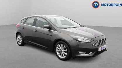Grey Used 2017 Ford Focus Titanium Hatchback | £11,949 (Fair price)