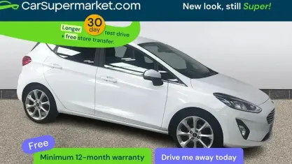 Używany Ford Fiesta Titanium X 95 KM (69 kW) 2020 Biały Hatchback