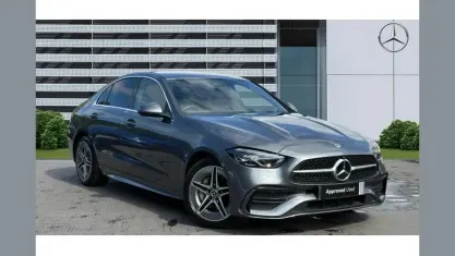 Used Mercedes C300e AMG line 313 HP (230 kW) 2024 Grey Sedan