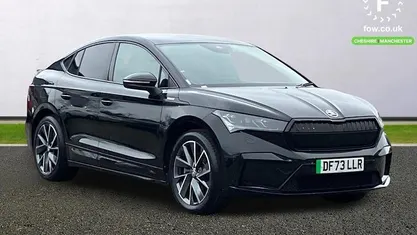 Black Used 2023 Skoda Enyaq iV SportlinePlus SUV | £28,199 (Fair price)
