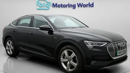 Used Audi e-tron Sportback 300 kW (408 HP) 2021 Black SUV