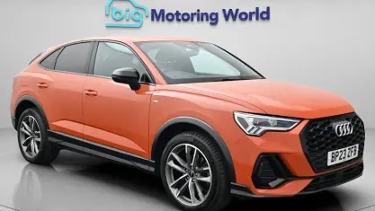 Used Audi Q3 Sportback Black Edition 150 HP (110 kW) 2023 Orange SUV