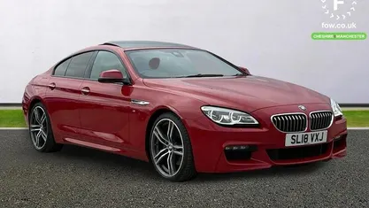 Used BMW 640 M Sport 313 HP (230 kW) 2017 Red Coupe