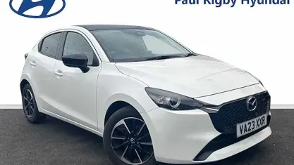 Used Mazda 2 Homura-Aka 90 HP (66 kW) 2023 White Hatchback