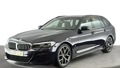 Used BMW 520 M Sport 190 HP (139 kW) 2022 Black Estate