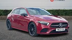 Manufaktur metallic patagonia red Used 2022 Mercedes A180 AMG Line Premium Plus Hatchback | £23,699 (Expensive)