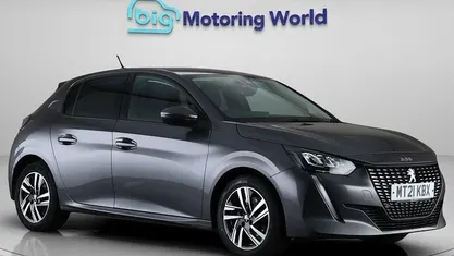 Used Peugeot 208 Allure 102 HP (75 kW) 2021 Grey Hatchback