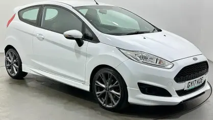 Used Ford Fiesta ST-Line 101 HP (74 kW) 2017 White Hatchback