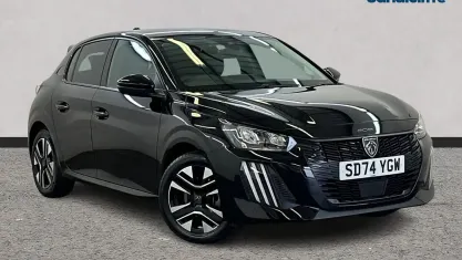 Used Peugeot 208 Allure 102 HP (75 kW) 2025 Black Hatchback