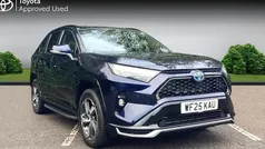 Obsidian blue Used 2025 Toyota RAV4 Hybrid Design SUV | £37,790 (Fair price)