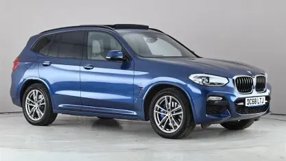 Begagnad BMW X3 M Sport 265 HK (194 kW) 2019 Blå SUV