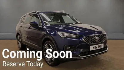 Blue Used 2019 Seat Tarraco 4Drive SUV | £17,599 (Fair price)