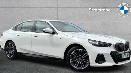 Used BMW i5 M Sport 250 kW (340 HP) 2024 White Sedan
