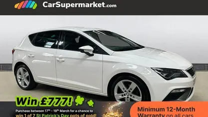 Used Seat Leon FR 150 HP (110 kW) 2018 White Hatchback