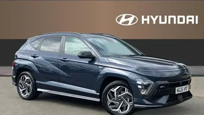 Used Hyundai Kona N Line 137 HP (100 kW) 2026 Blue SUV