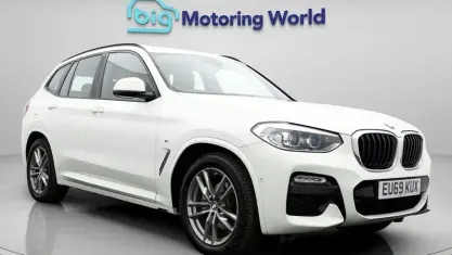 Used BMW X3 M Sport 190 HP (139 kW) 2019 White SUV