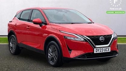 Używany Nissan Qashqai Acenta Premium 158 KM (116 kW) 2023 Czerwony SUV