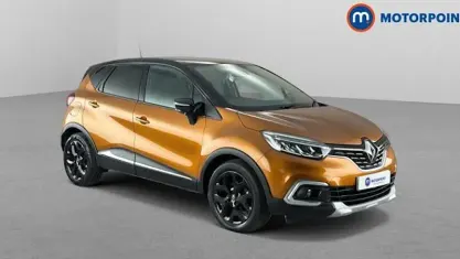 Used Renault Captur GT-Line 90 HP (66 kW) 2018 Orange/black SUV
