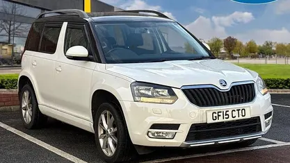 White Used 2015 Skoda Yeti SE SUV | £6,850 (Fair price)