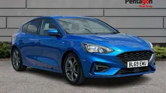 Blue Used 2019 Ford Focus ST-Line Hatchback | £10,195 (Fair price)