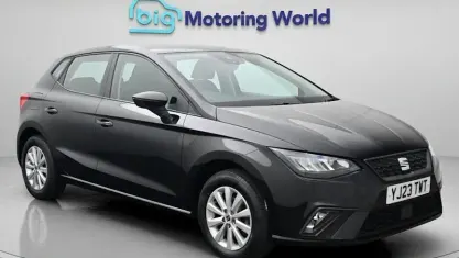 Used Seat Ibiza SE 95 HP (69 kW) 2023 Black Hatchback