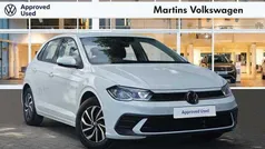 White Used 2023 VW Polo Life Hatchback | £16,995 (Fair price)
