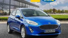 Blue Used 2019 Ford Fiesta Titanium Hatchback | £11,401 (Fair price)